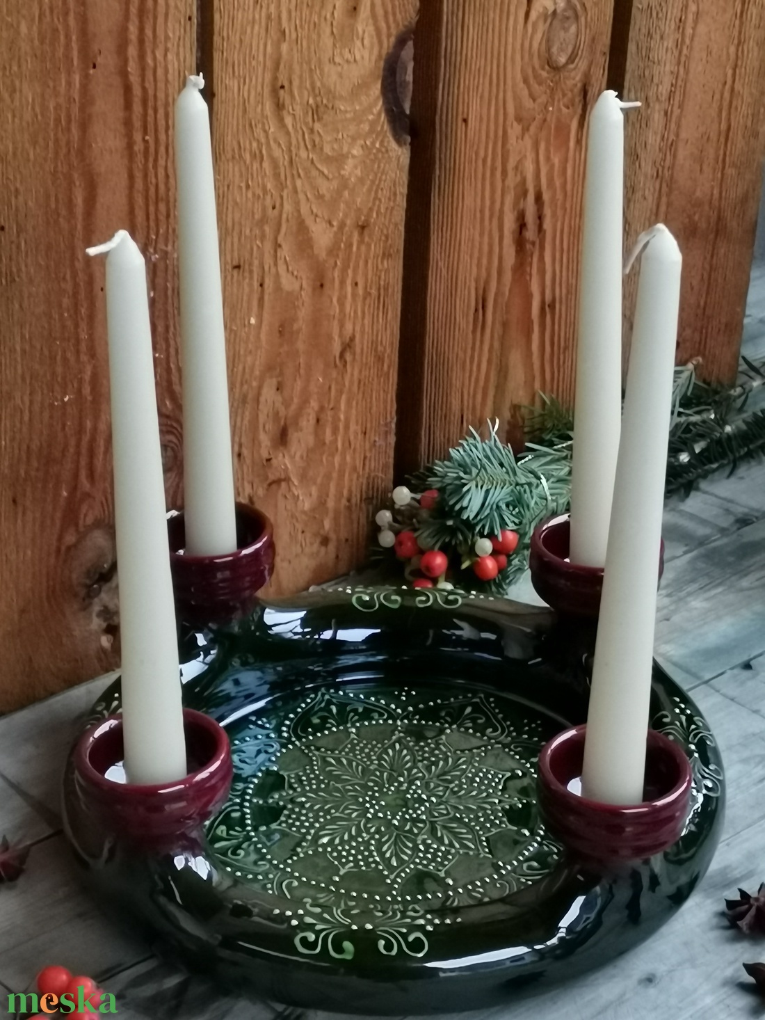 Adventi koszorú - karácsony - adventi díszek - adventi koszorú - Meska.hu Adventi koszorú - karácsony - adventi díszek - adventi koszorú - Meska.hu