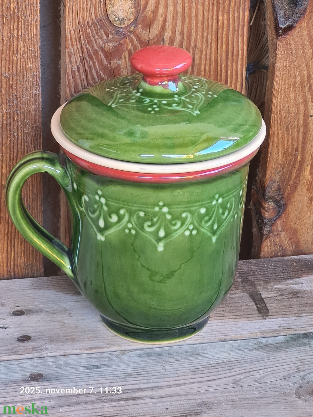 Szűrős teás bögre - otthon & életmód - konyhafelszerelés, tálalás - tálalás - bögre & csésze - Meska.hu