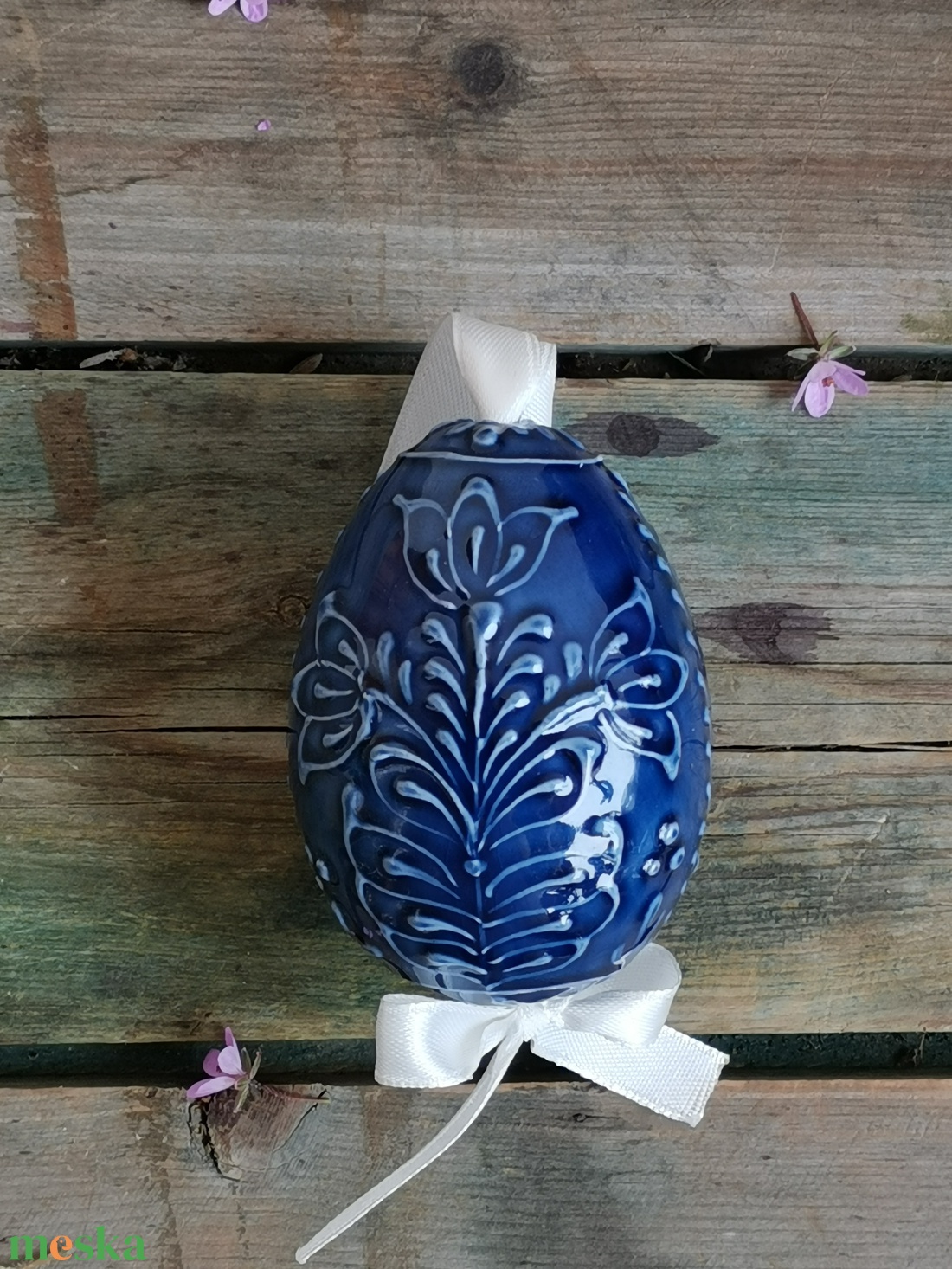 4 db húsvéti tojás - ünnepi díszek, dekorációk - húsvéti díszek és dekorációk - húsvéti tojás, hímestojás - Meska.hu