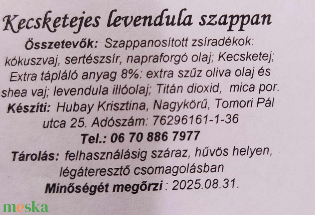 Levendulás kecsketejes szappan - szépségápolás - szappan & fürdés - kézműves szappan - Meska.hu Levendulás kecsketejes szappan - szépségápolás - szappan & fürdés - kézműves szappan - Meska.hu