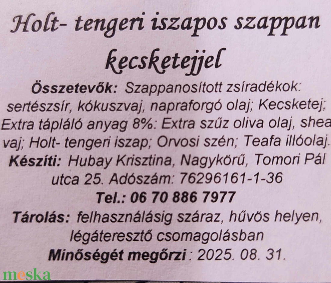 Holt-tengeri iszapos kecsketejes szappan teafa illattal: - szépségápolás - szappan & fürdés - kézműves szappan - Meska.hu Holt-tengeri iszapos kecsketejes szappan teafa illattal: - szépségápolás - szappan & fürdés - kézműves szappan - Meska.hu