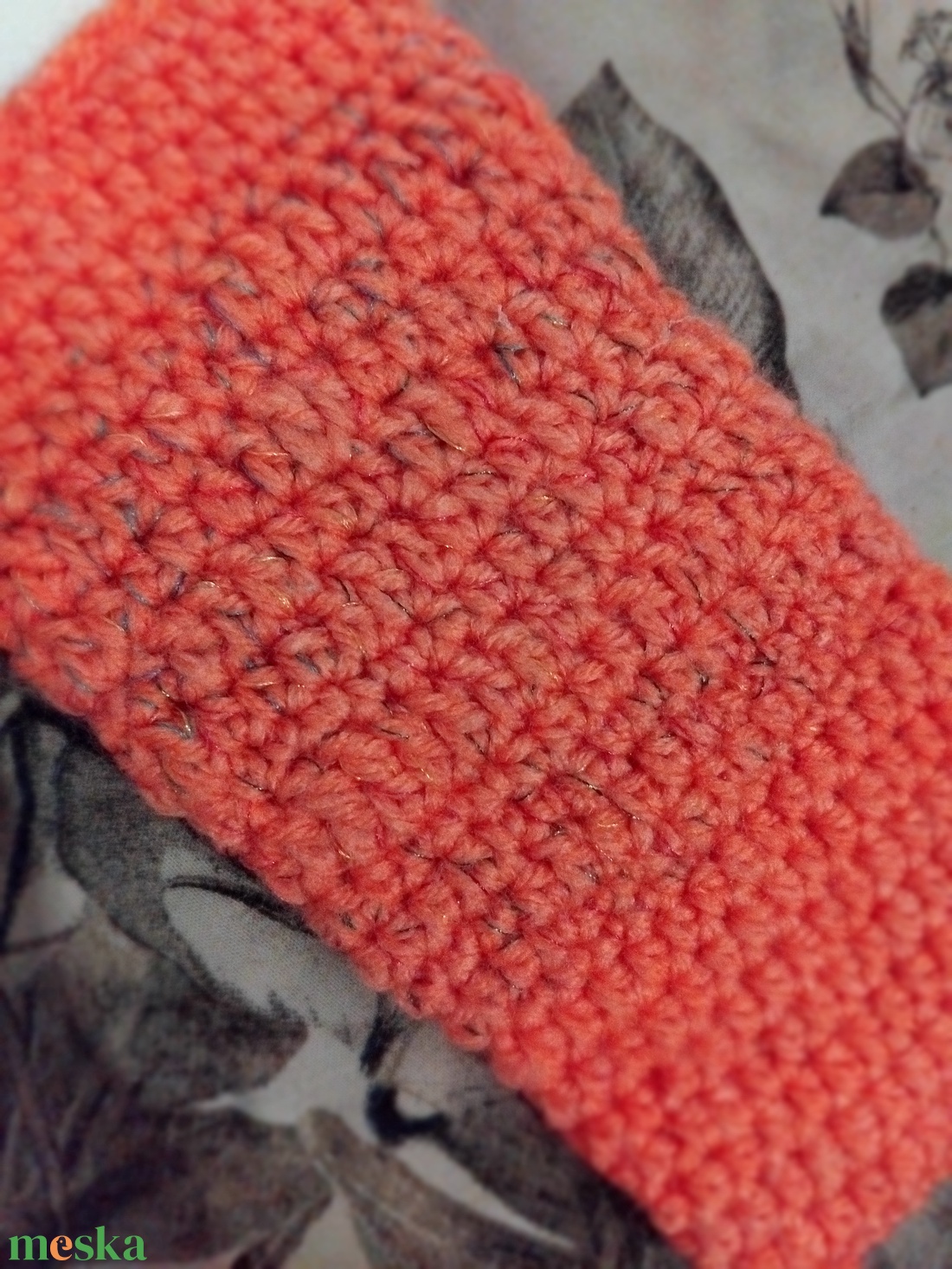 Zsepitartó, barack - táska & tok - pénztárca & más tok - zsebkendőtartó tok - Meska.hu