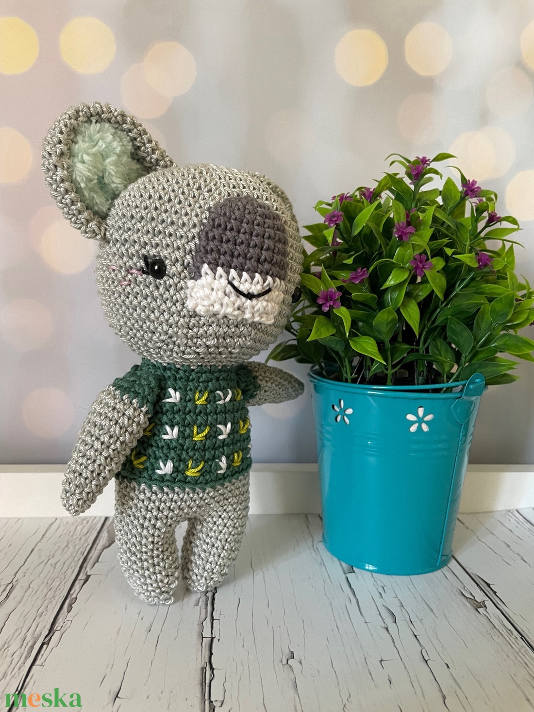 Horgolt amigurumi koala pihe puha fülekkel - játék & sport - plüssállat & játékfigura - más figura - Meska.hu Horgolt amigurumi koala pihe puha fülekkel - játék & sport - plüssállat & játékfigura - más figura - Meska.hu