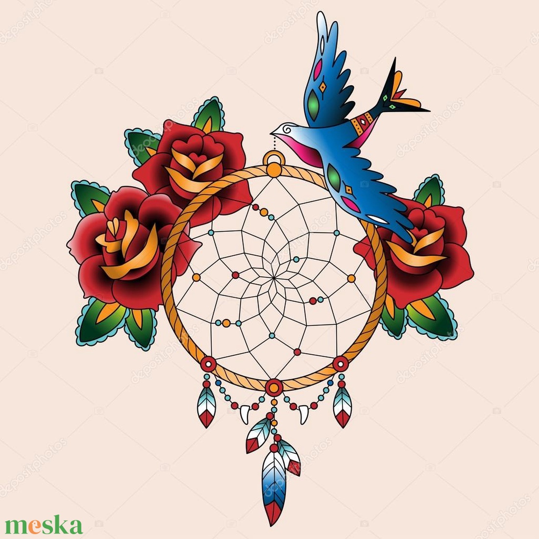 Madaras táblakép - otthon & életmód - dekoráció - kép & falikép - fából készült kép - Meska.hu