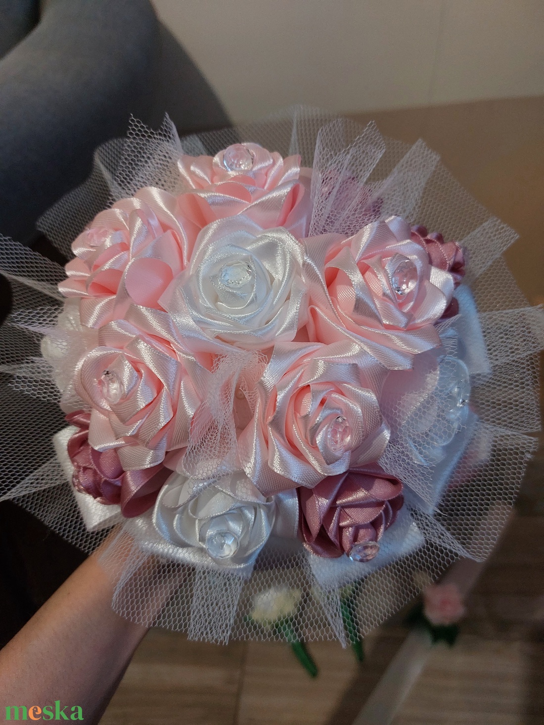 Menyasszonyi örökcsokor  - esküvő - menyasszonyi- és dobócsokor - Meska.hu