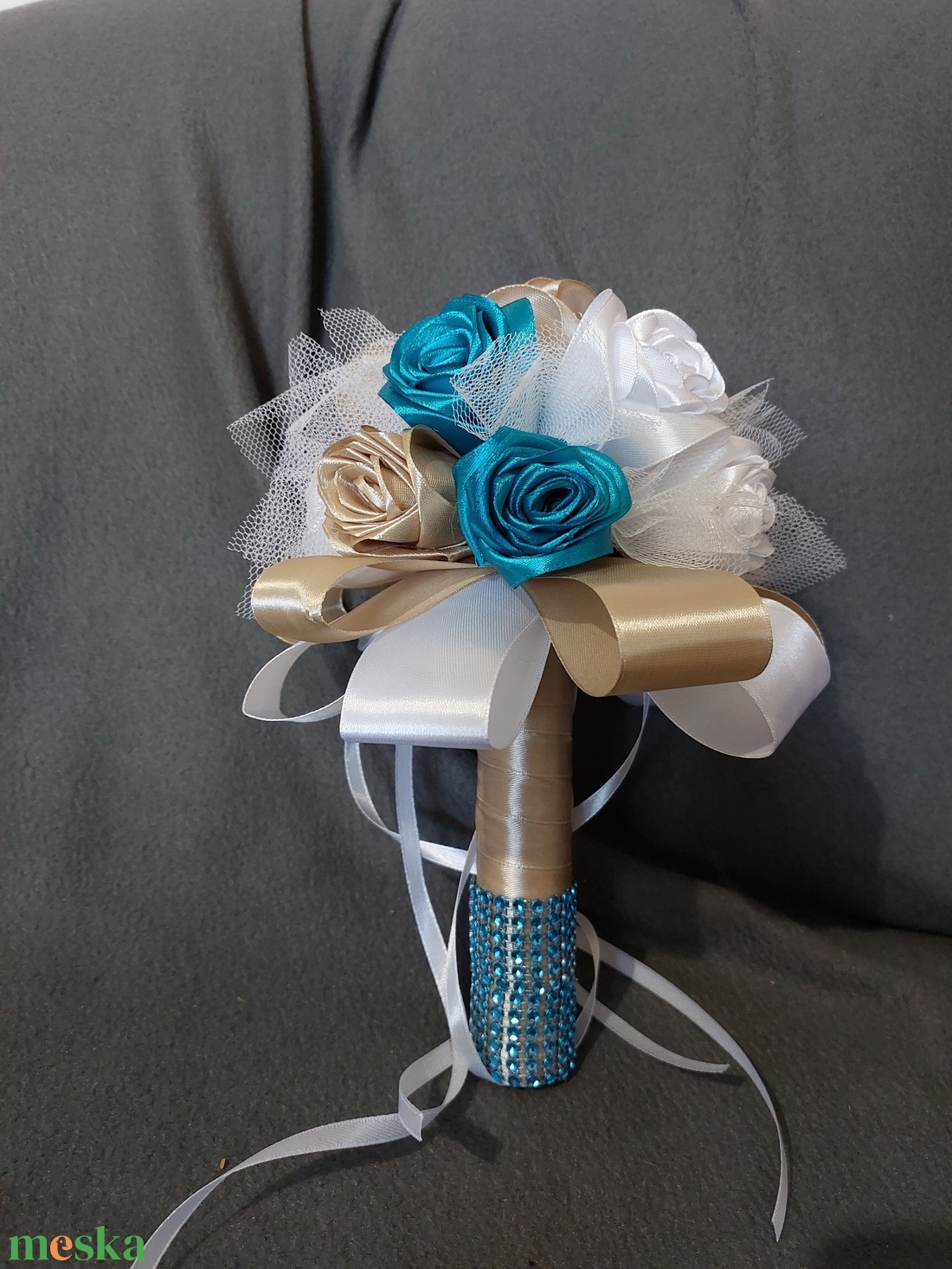 Dobócsokor  - esküvő - menyasszonyi- és dobócsokor - Meska.hu