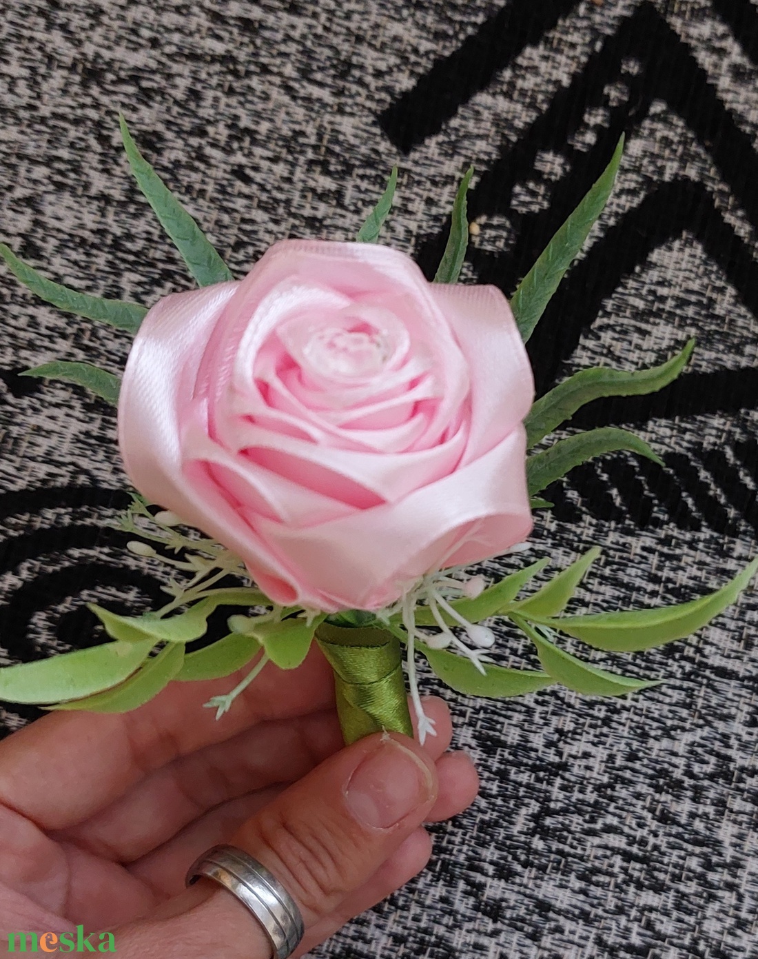 Vőlegény kitűző  - esküvő - kiegészítők - kitűző - Meska.hu