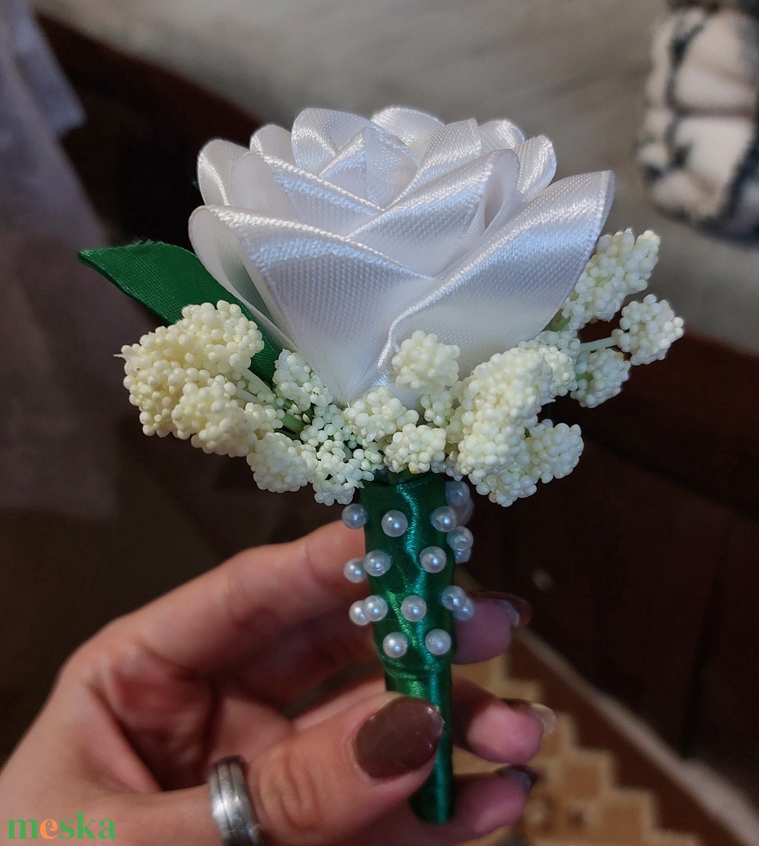 Vőlegény kitűző  - esküvő - kiegészítők - kitűző - Meska.hu