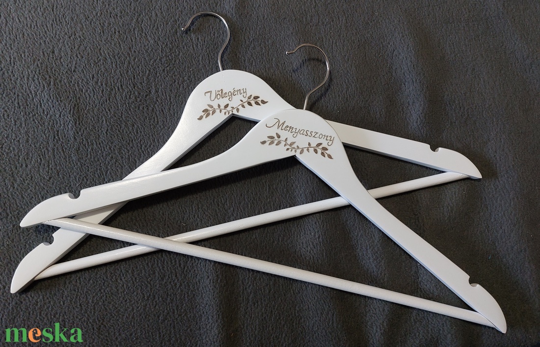 Vállfa - esküvő - ruha - vállfa - Meska.hu