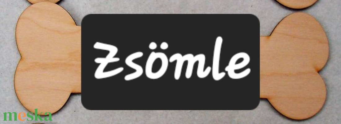 Kutya névtábla - otthon & életmód - ház & kert - névtábla - Meska.hu