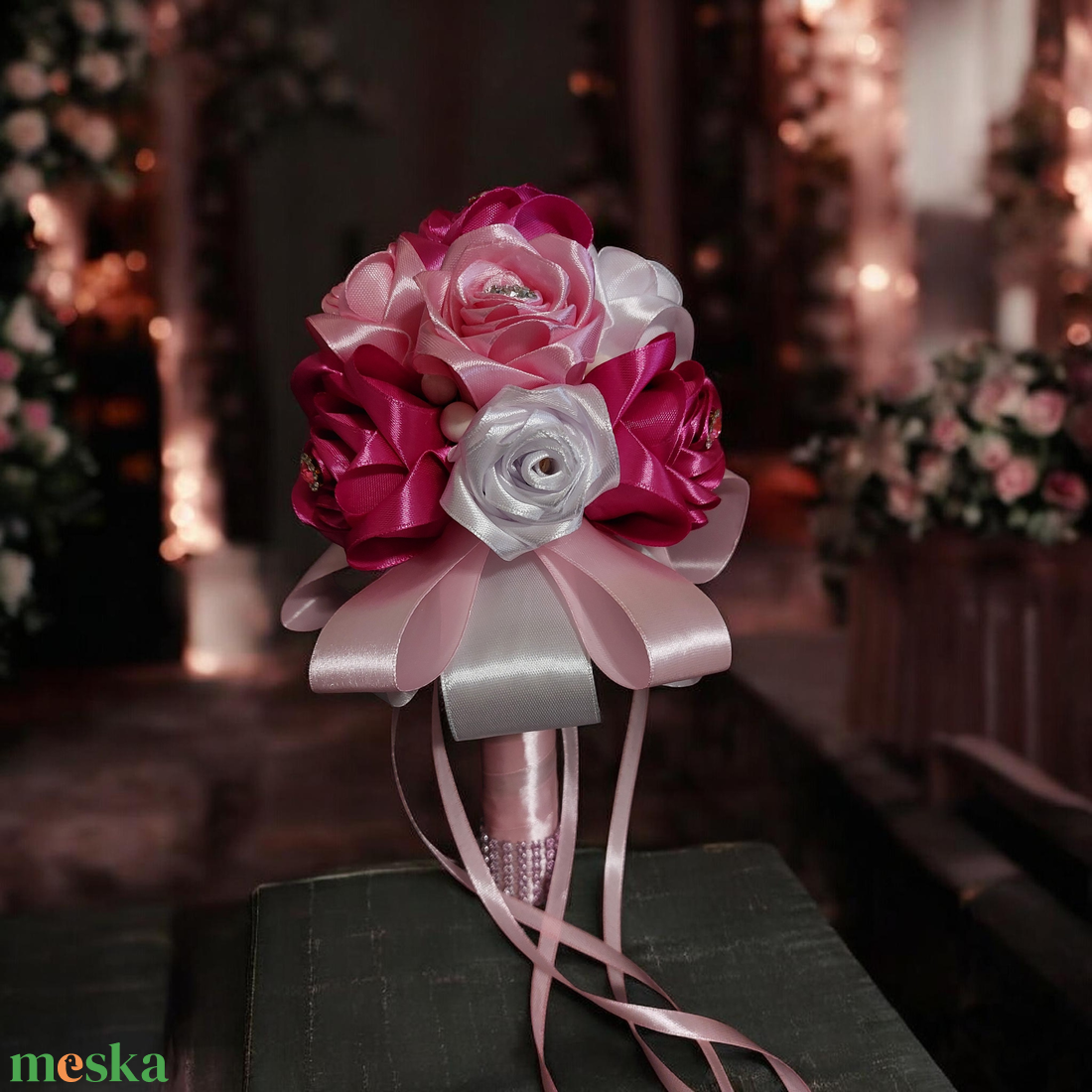 Menyasszonyi örökcsokor  - esküvő - menyasszonyi- és dobócsokor - Meska.hu