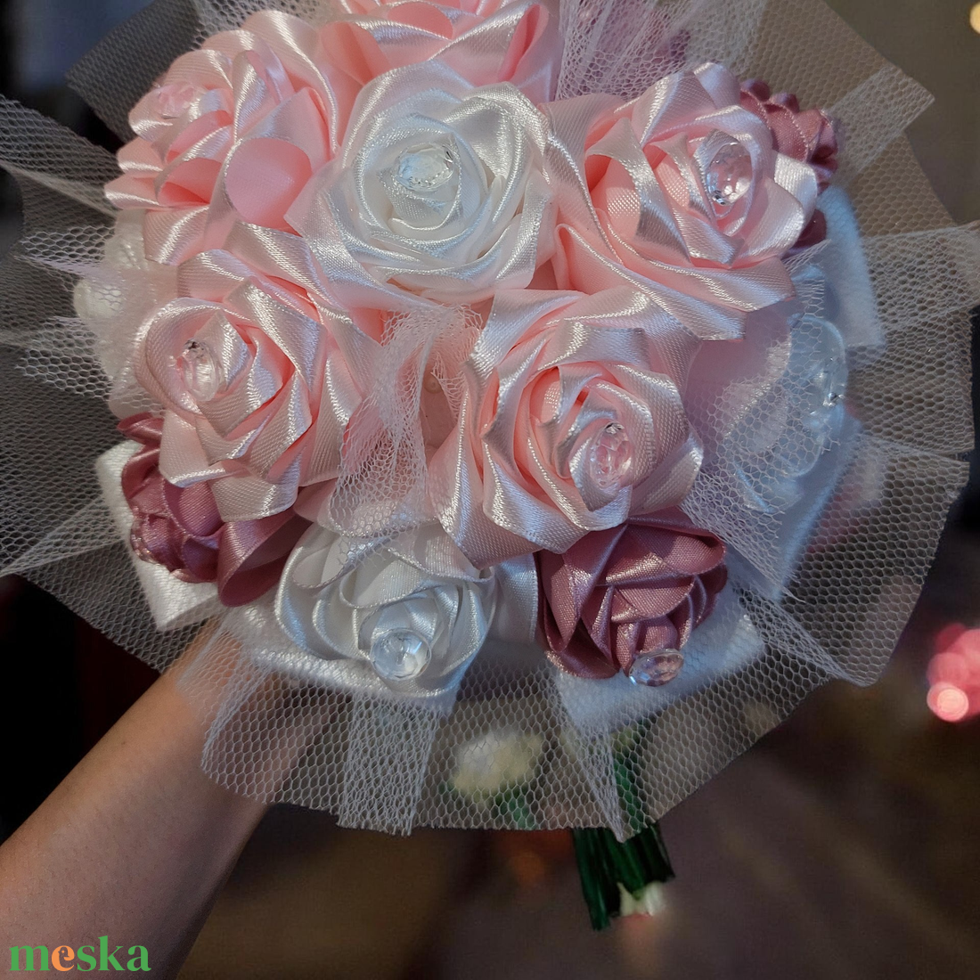 Menyasszonyi örökcsokor  - esküvő - menyasszonyi- és dobócsokor - Meska.hu