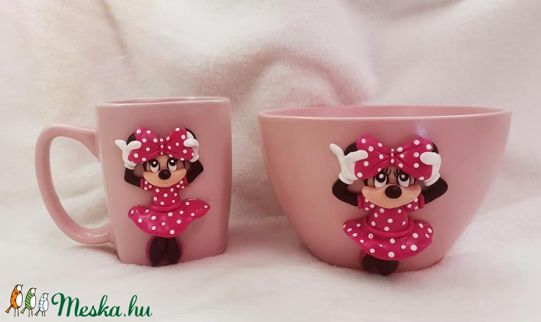 Minnie egeres bögre és tál szett - otthon & lakás - konyhafelszerelés - bögre & csésze - Meska.hu Minnie egeres bögre és tál szett - otthon & lakás - konyhafelszerelés - bögre & csésze - Meska.hu