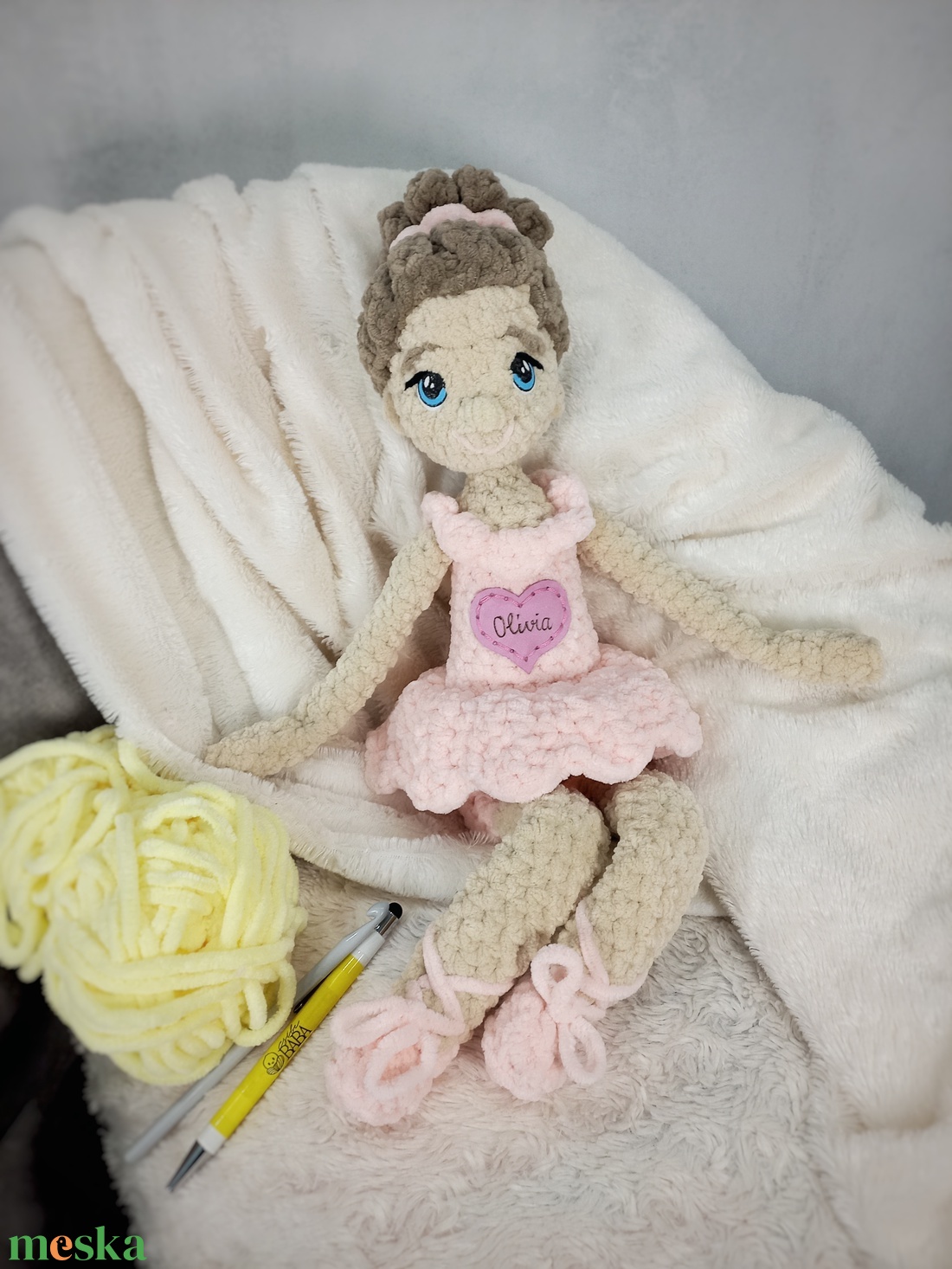 Balerina baba egyedi névvel - játék & sport - plüssállat & játékfigura - ember - Meska.hu Balerina baba egyedi névvel - játék & sport - plüssállat & játékfigura - ember - Meska.hu