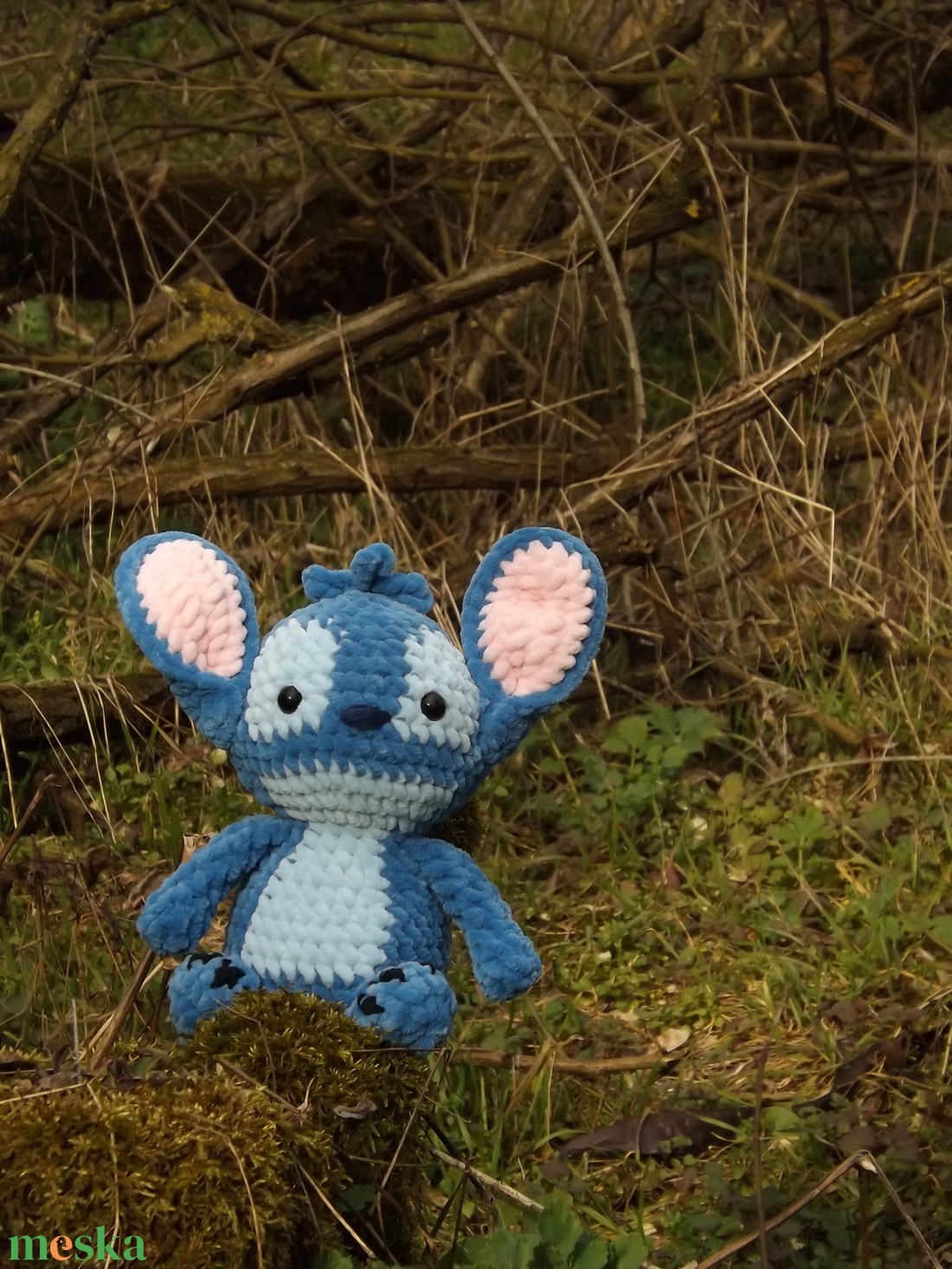 Horgolt Stitch - játék & sport - plüssállat & játékfigura - plüss mesefigurák - Meska.hu Horgolt Stitch - játék & sport - plüssállat & játékfigura - plüss mesefigurák - Meska.hu