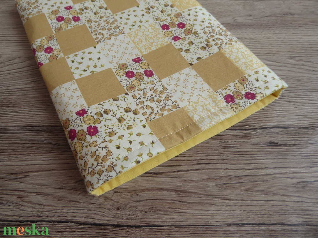 Patchwork mintás könyvtok, tablettok - könyv & zene - könyvtok - Meska.hu