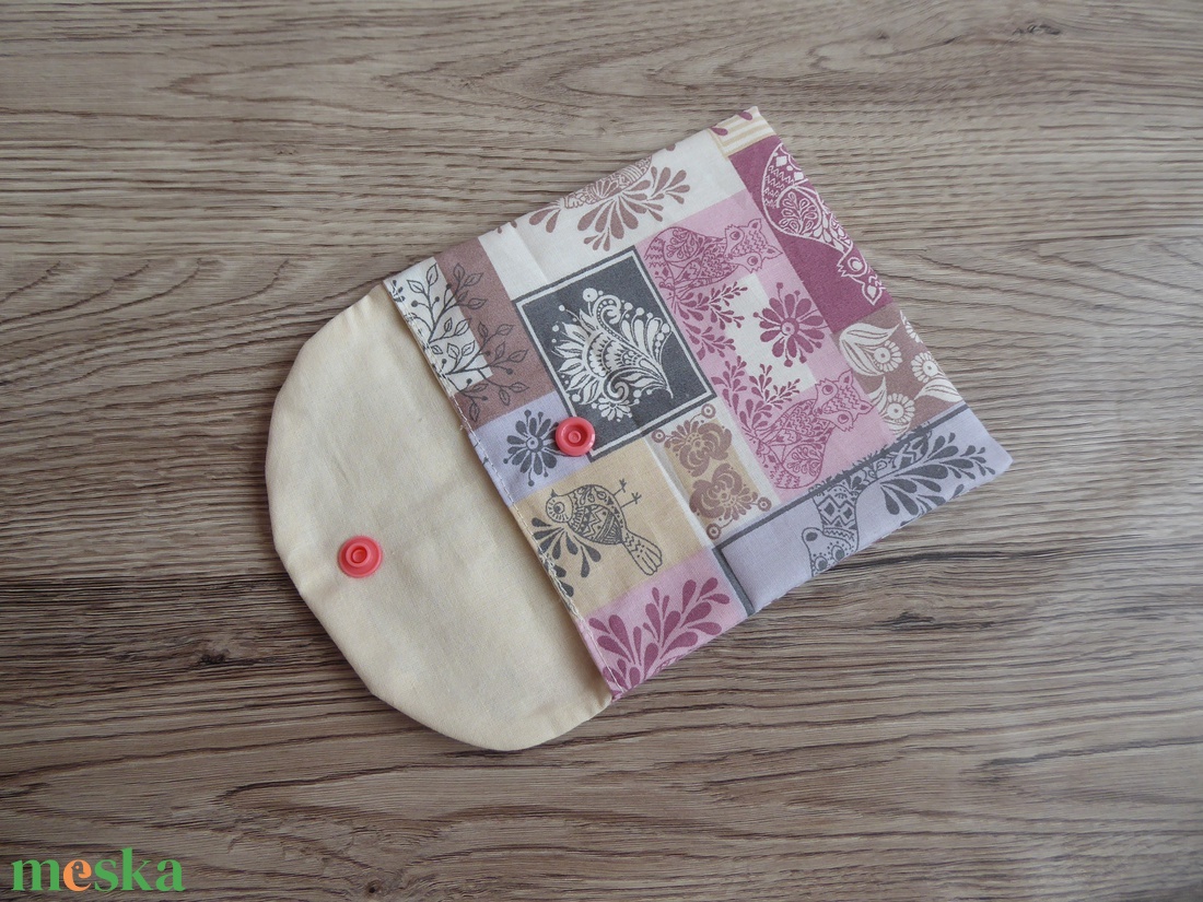 Patchwork mintás betéttartó tok - táska & tok - neszesszer - Meska.hu Patchwork mintás betéttartó tok - táska & tok - neszesszer - Meska.hu