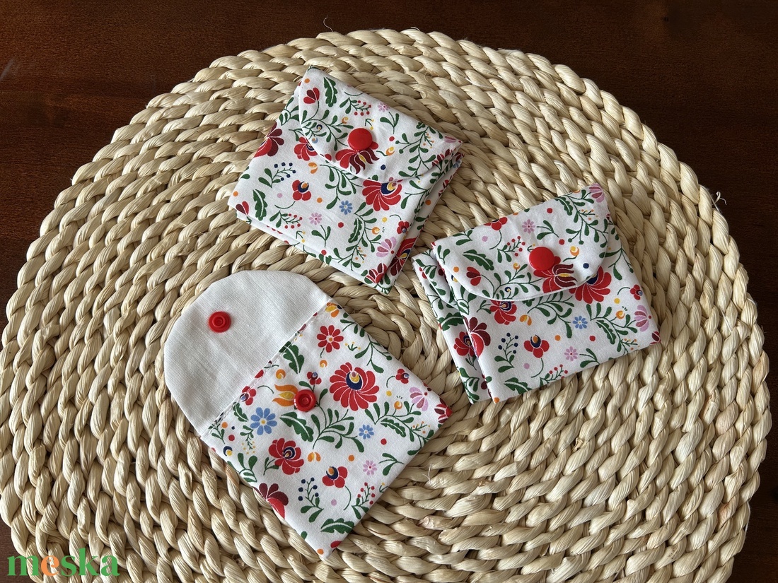 Magyar népi mintás mini tok - táska & tok - neszesszer - Meska.hu