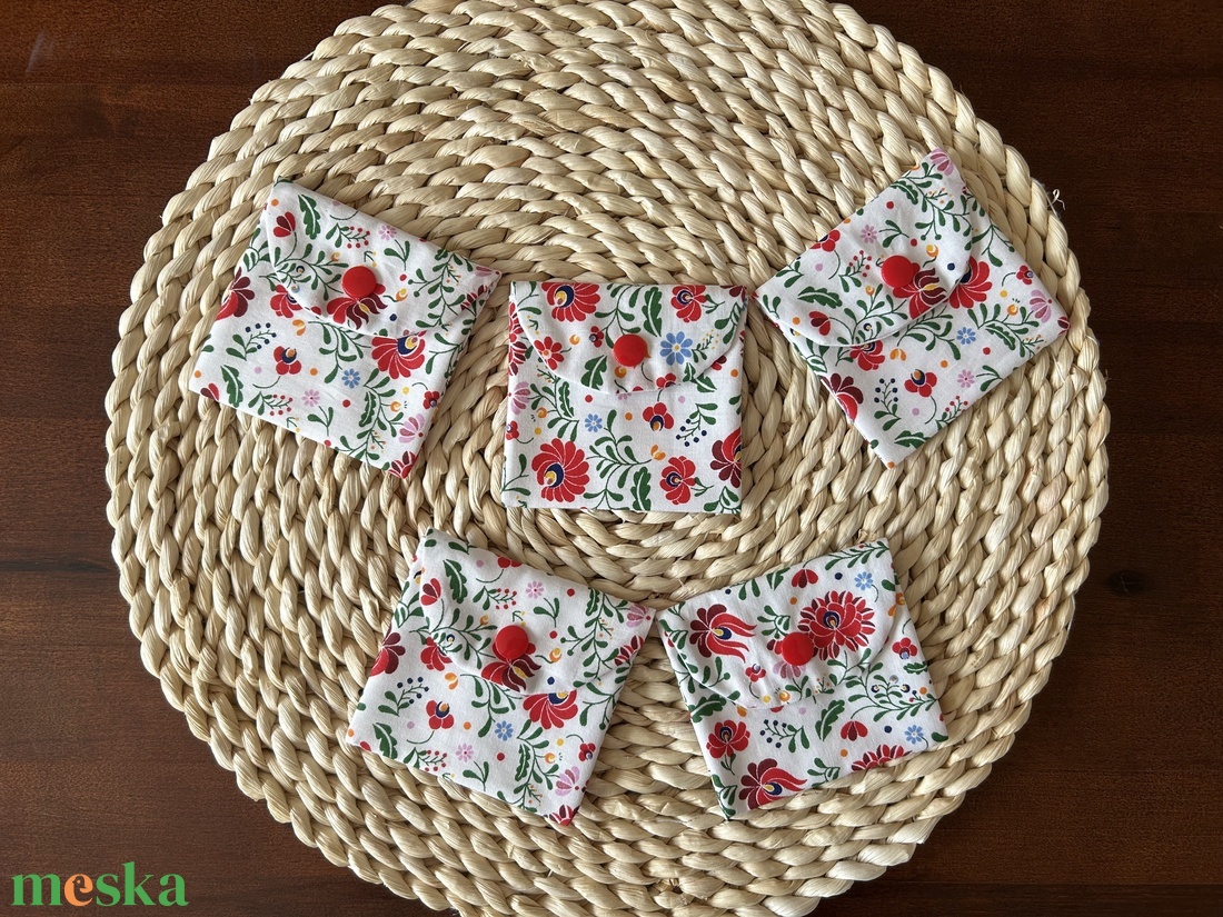 Magyar népi mintás mini tok - táska & tok - neszesszer - Meska.hu