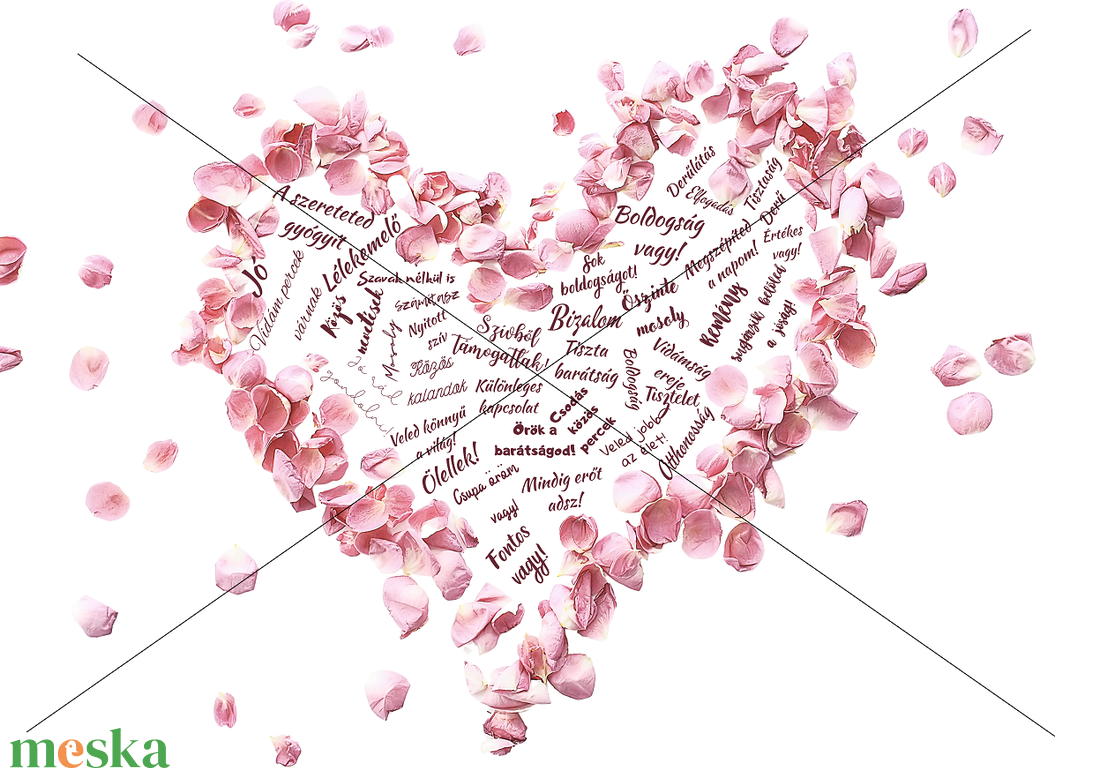 Digitális plakát a szeretet szavaival szives - művészet - grafika & illusztráció - digitális - Meska.hu