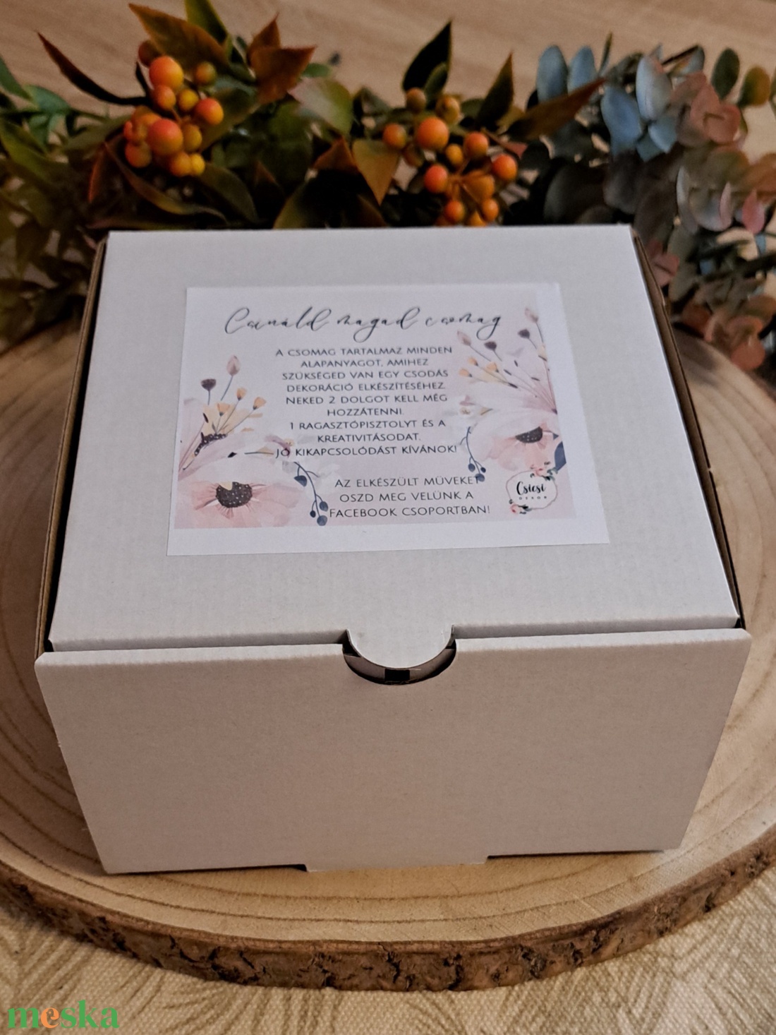 DIY box őszi dekoráció - diy (csináld magad) - egységcsomag - Meska.hu DIY box őszi dekoráció - diy (csináld magad) - egységcsomag - Meska.hu