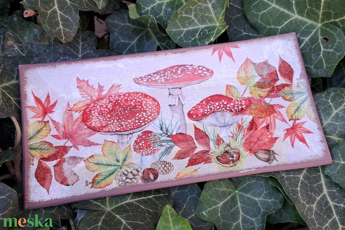 Őszi üvegtál vintage stílusban - otthon & életmód - dekoráció - asztal és polc dekoráció - dekorációs tál, tartó - Meska.hu Őszi üvegtál vintage stílusban - otthon & életmód - dekoráció - asztal és polc dekoráció - dekorációs tál, tartó - Meska.hu