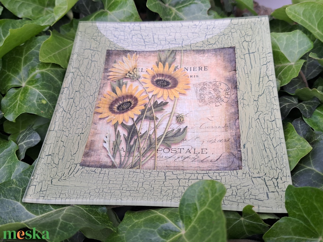 Őszi üvegtál vintage stílusban - otthon & életmód - dekoráció - asztal és polc dekoráció - dekorációs tál, tartó - Meska.hu Őszi üvegtál vintage stílusban - otthon & életmód - dekoráció - asztal és polc dekoráció - dekorációs tál, tartó - Meska.hu