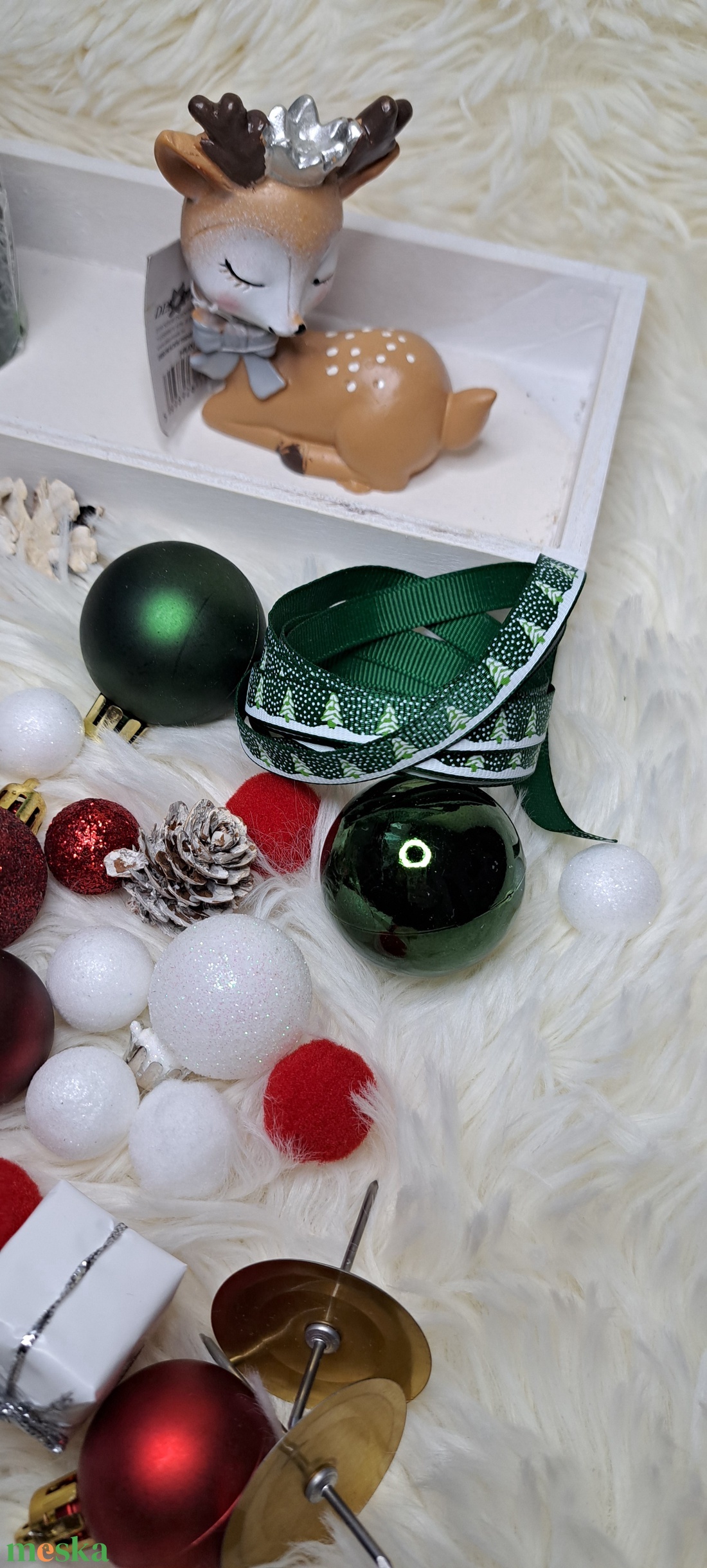 DIY box karácsonyi adventi tál - diy (csináld magad) - egységcsomag - Meska.hu