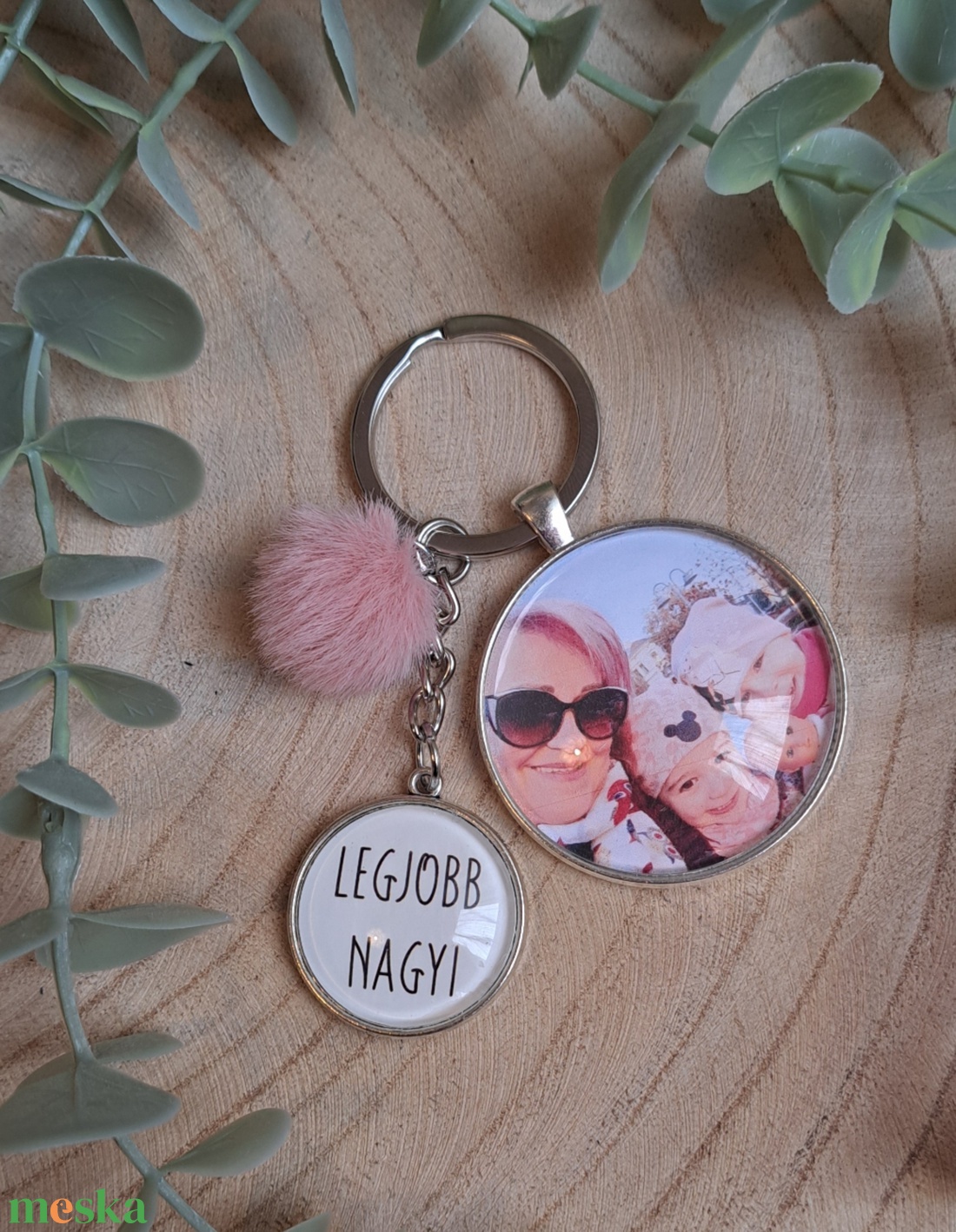 Anyák napi egyedi fényképes kulcstartó - táska & tok - kulcstartó & táskadísz - kulcstartó - Meska.hu