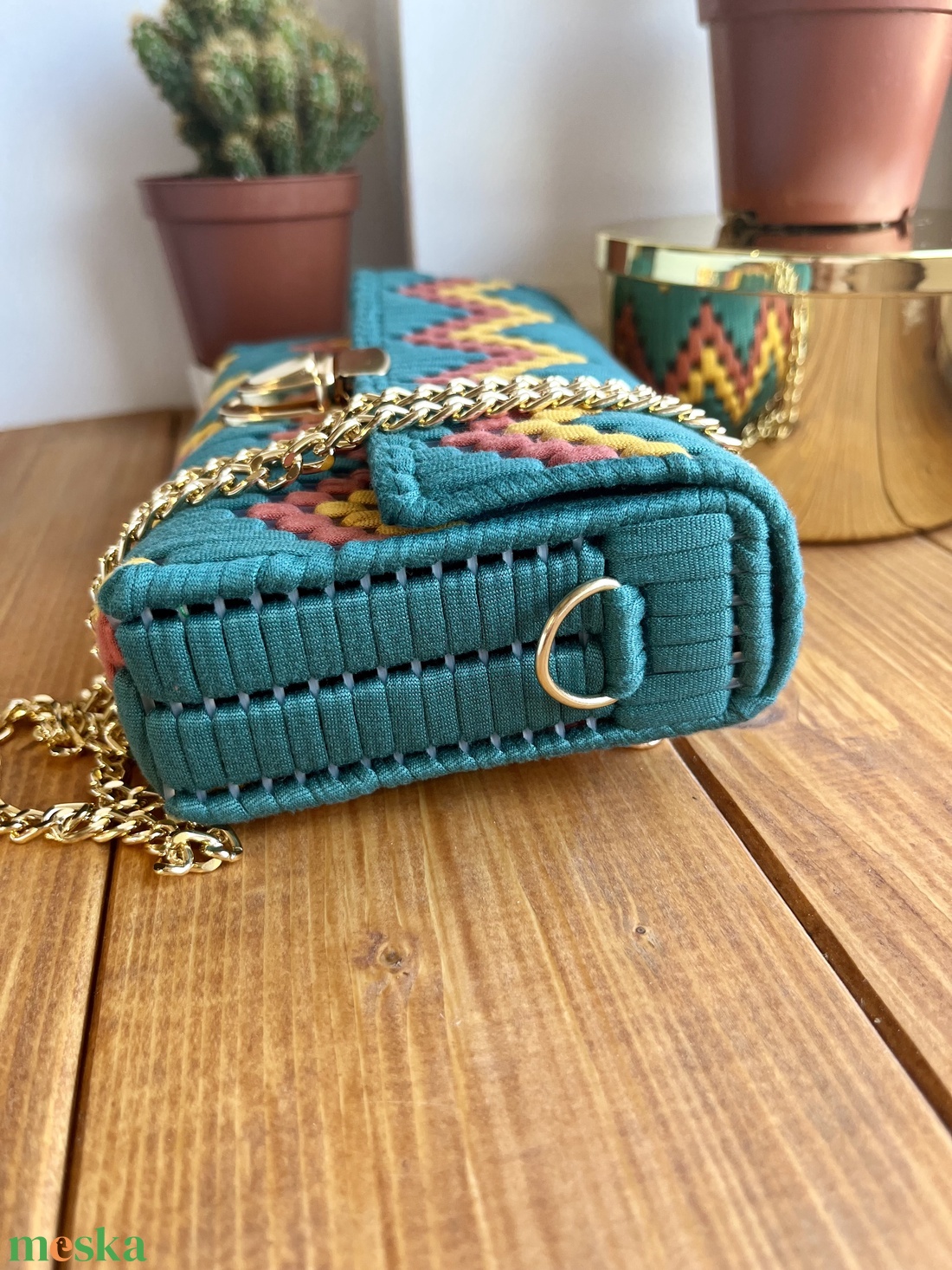 Etno táska - táska & tok - kézitáska & válltáska - vállon átvethető táska - Meska.hu