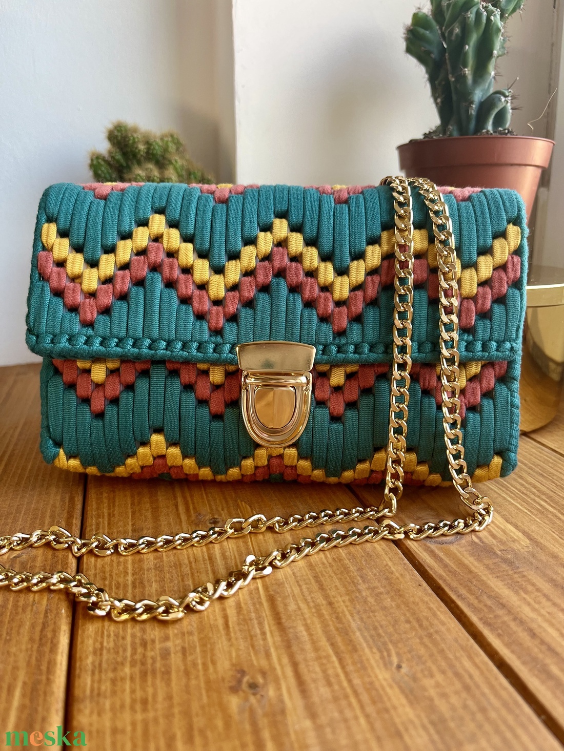 Etno táska - táska & tok - kézitáska & válltáska - vállon átvethető táska - Meska.hu