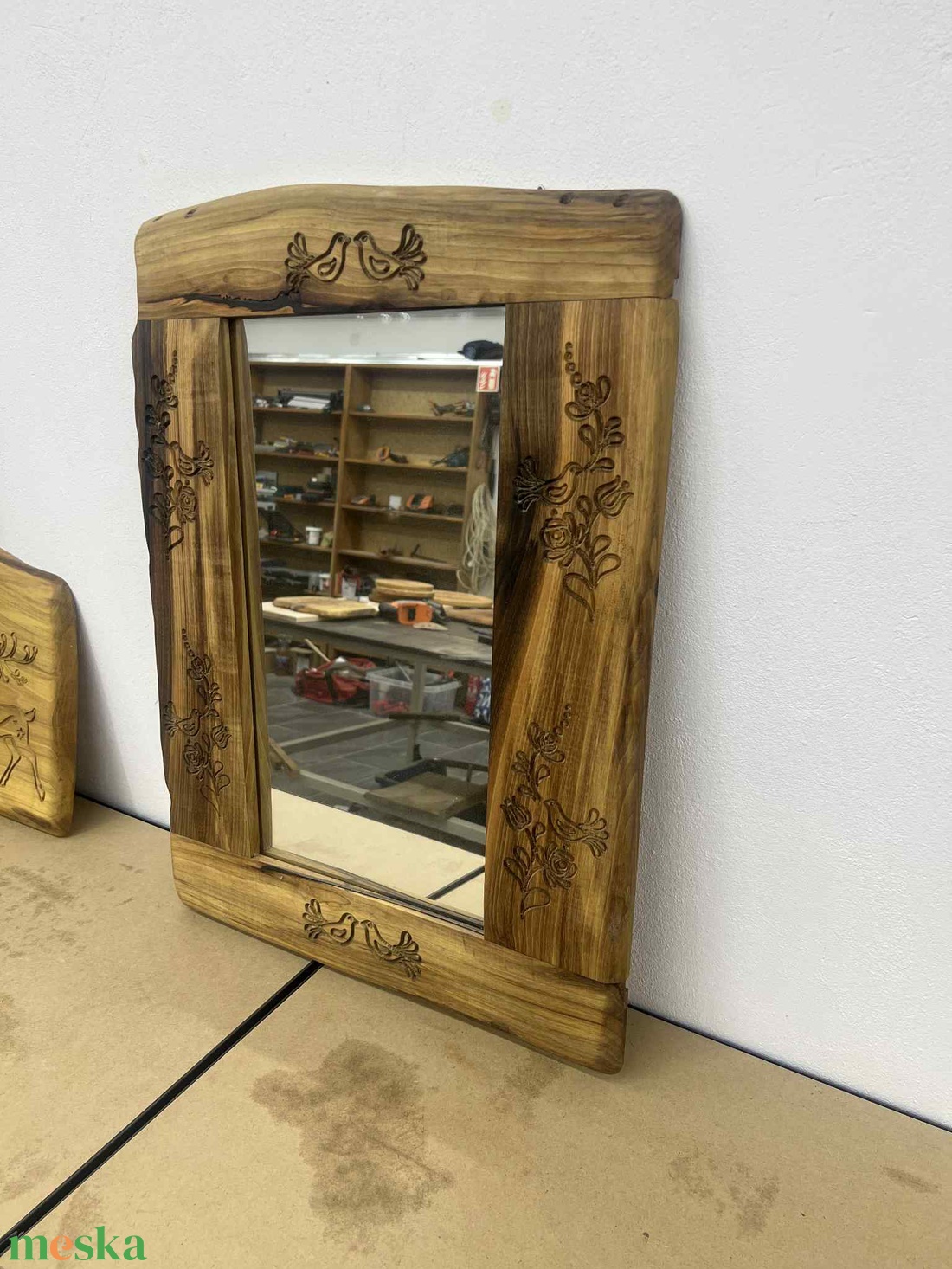 Egyedi keményfa tükör - otthon & életmód - dekoráció - tükör - Meska.hu Egyedi keményfa tükör - otthon & életmód - dekoráció - tükör - Meska.hu