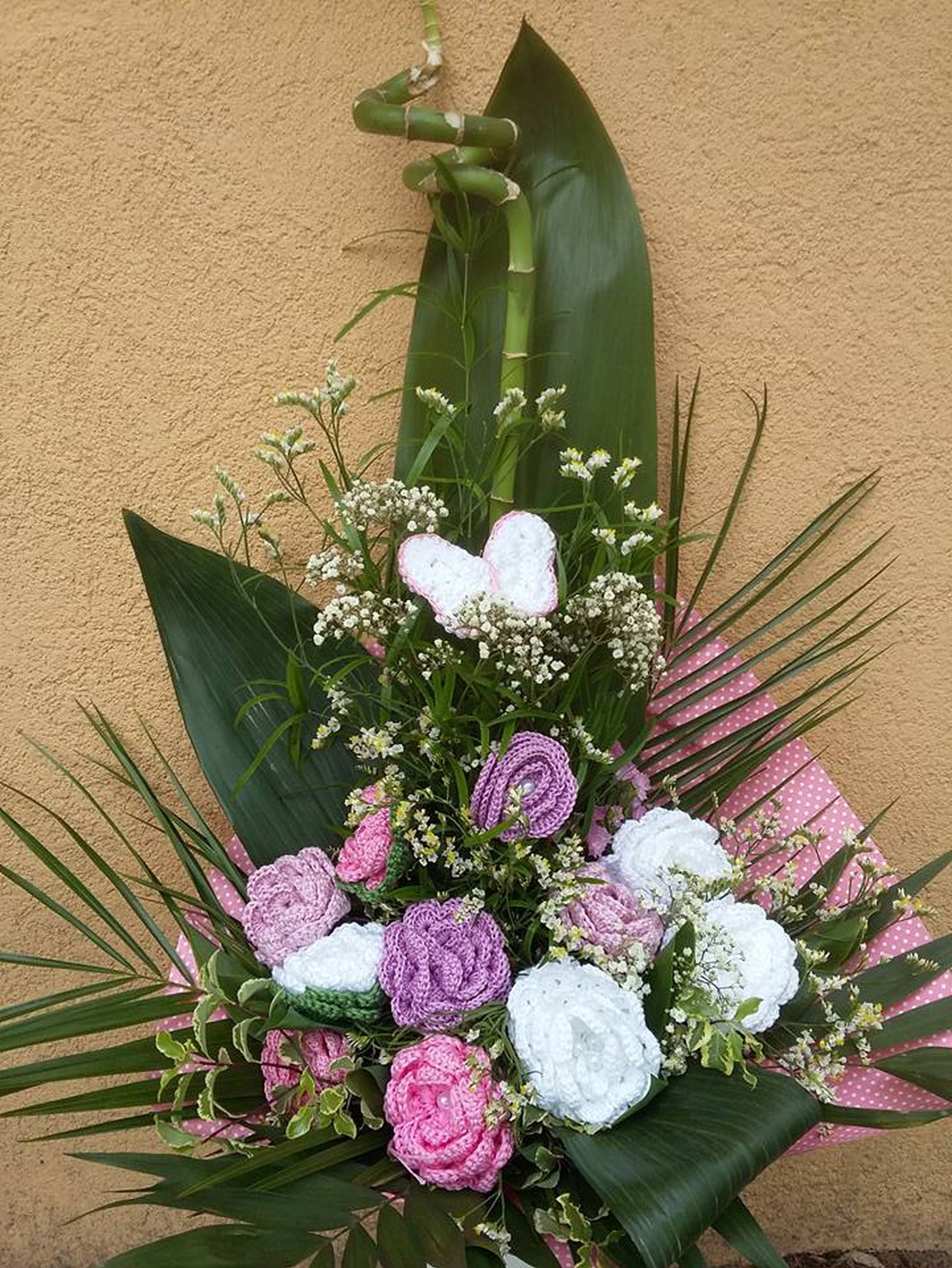 Horgolt virágcsokor -  - Meska.hu