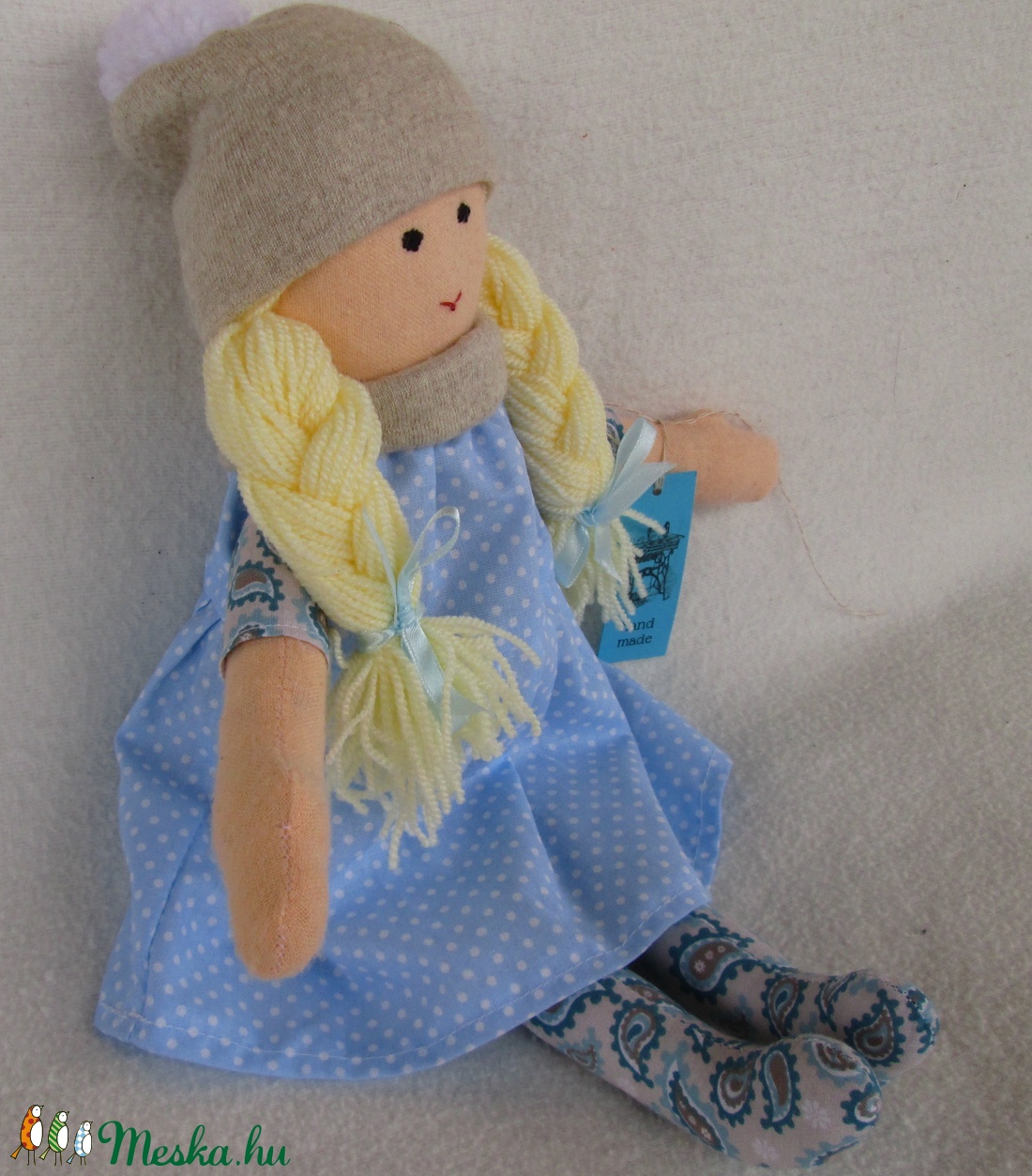 Téli baba - szőke -  - Meska.hu