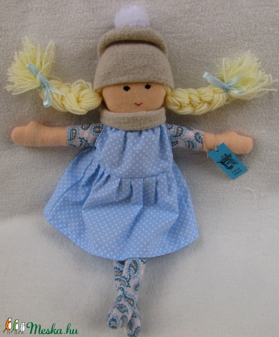 Téli baba - szőke -  - Meska.hu