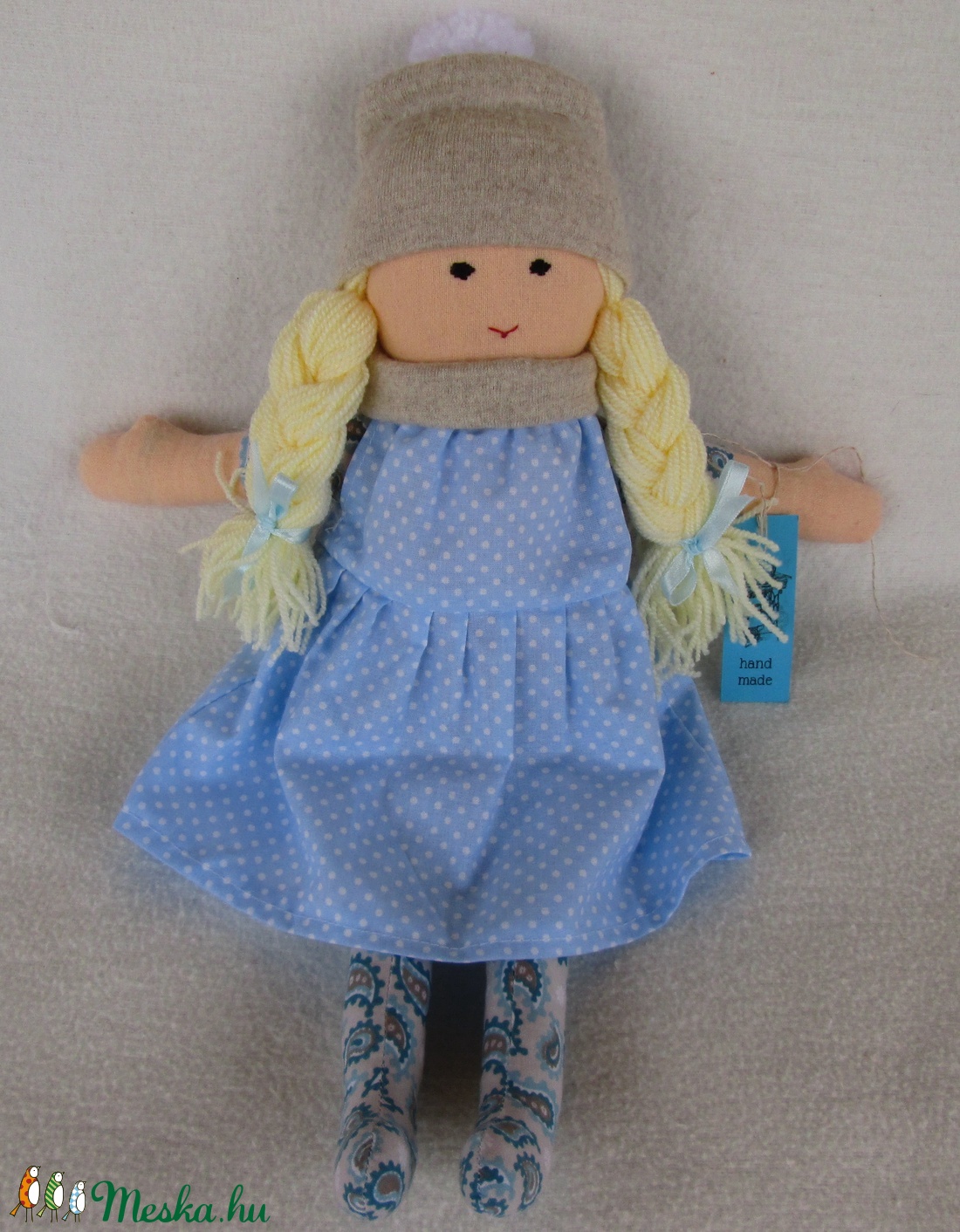 Téli baba - szőke -  - Meska.hu