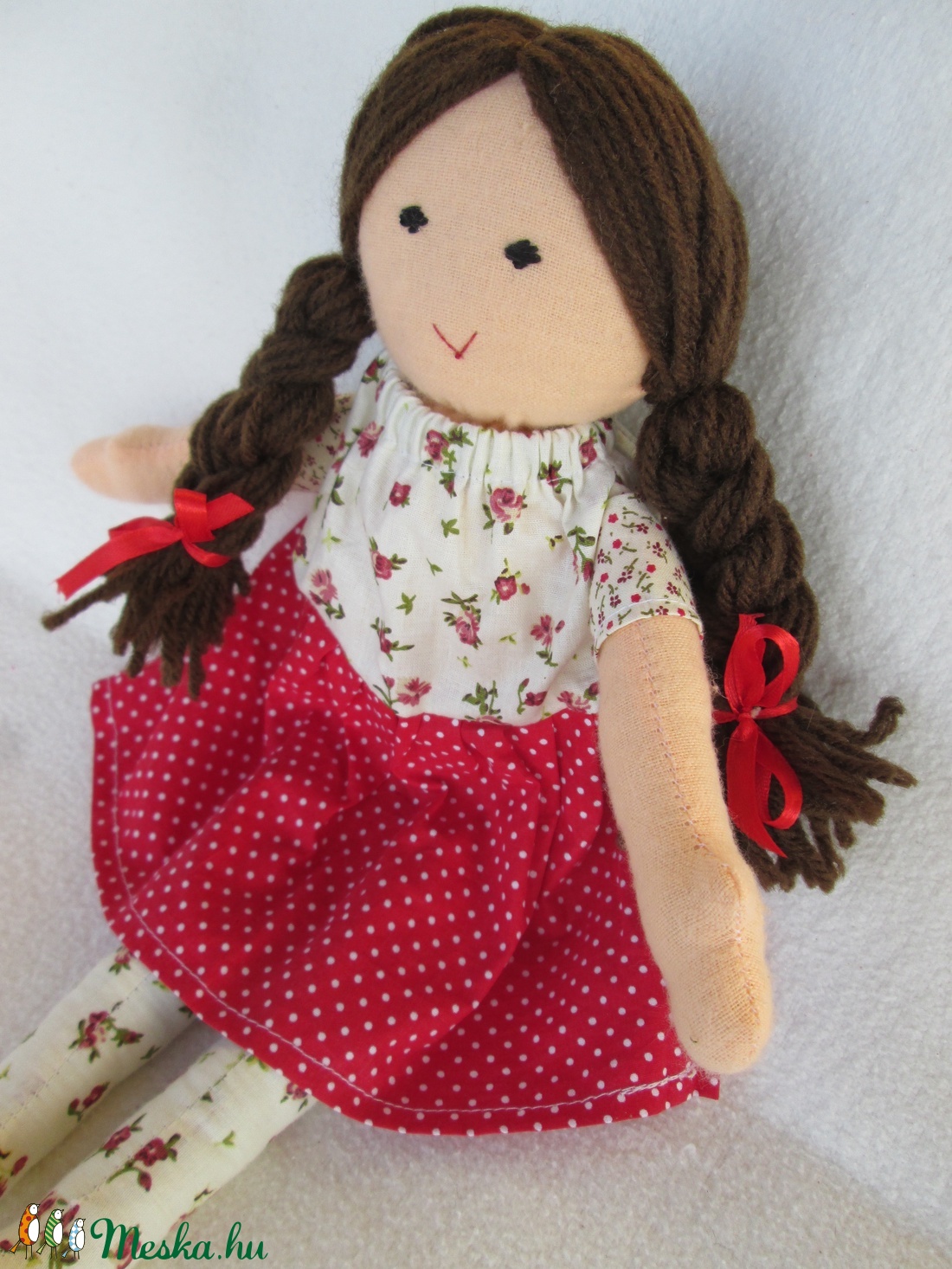 Babos szoknyás baba -  - Meska.hu