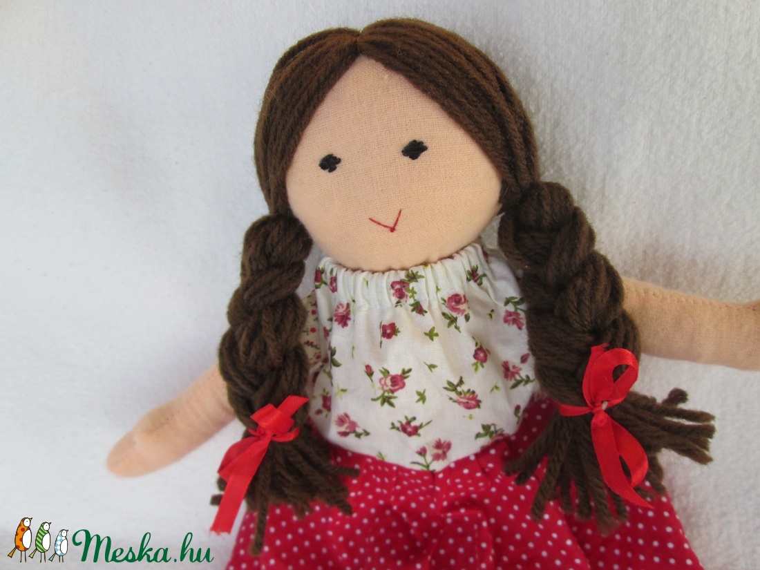 Babos szoknyás baba -  - Meska.hu