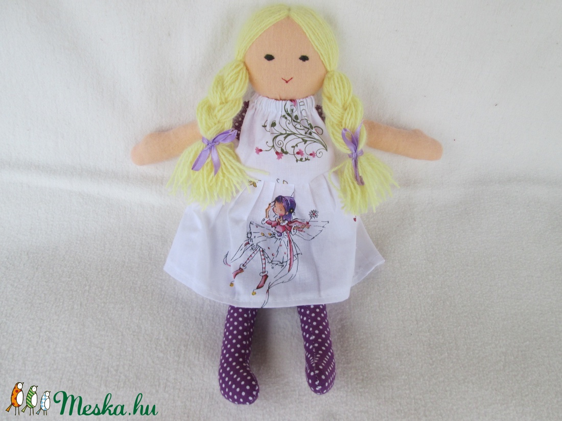 Szőke baba tündéres ruhában -  - Meska.hu