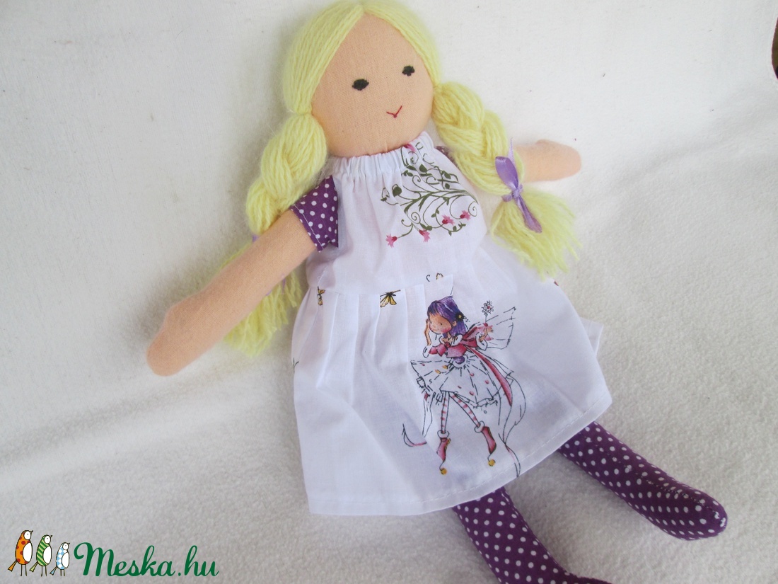 Szőke baba tündéres ruhában -  - Meska.hu