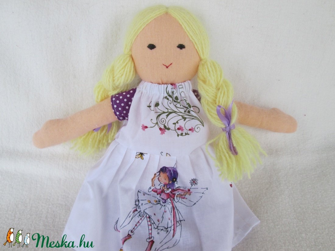 Szőke baba tündéres ruhában -  - Meska.hu