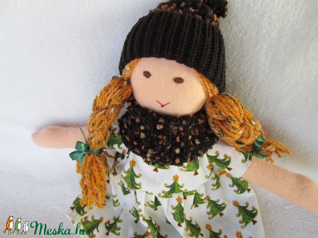 Karácsonyi szőke baba  -  - Meska.hu