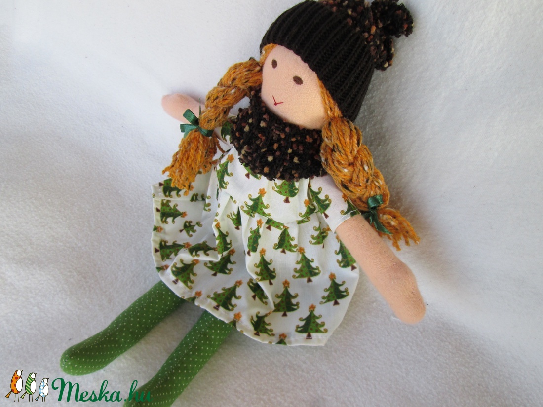 Karácsonyi szőke baba  -  - Meska.hu
