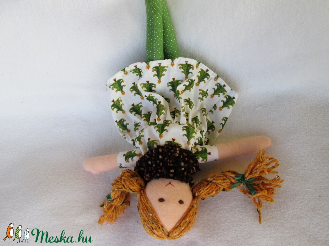 Karácsonyi szőke baba  -  - Meska.hu