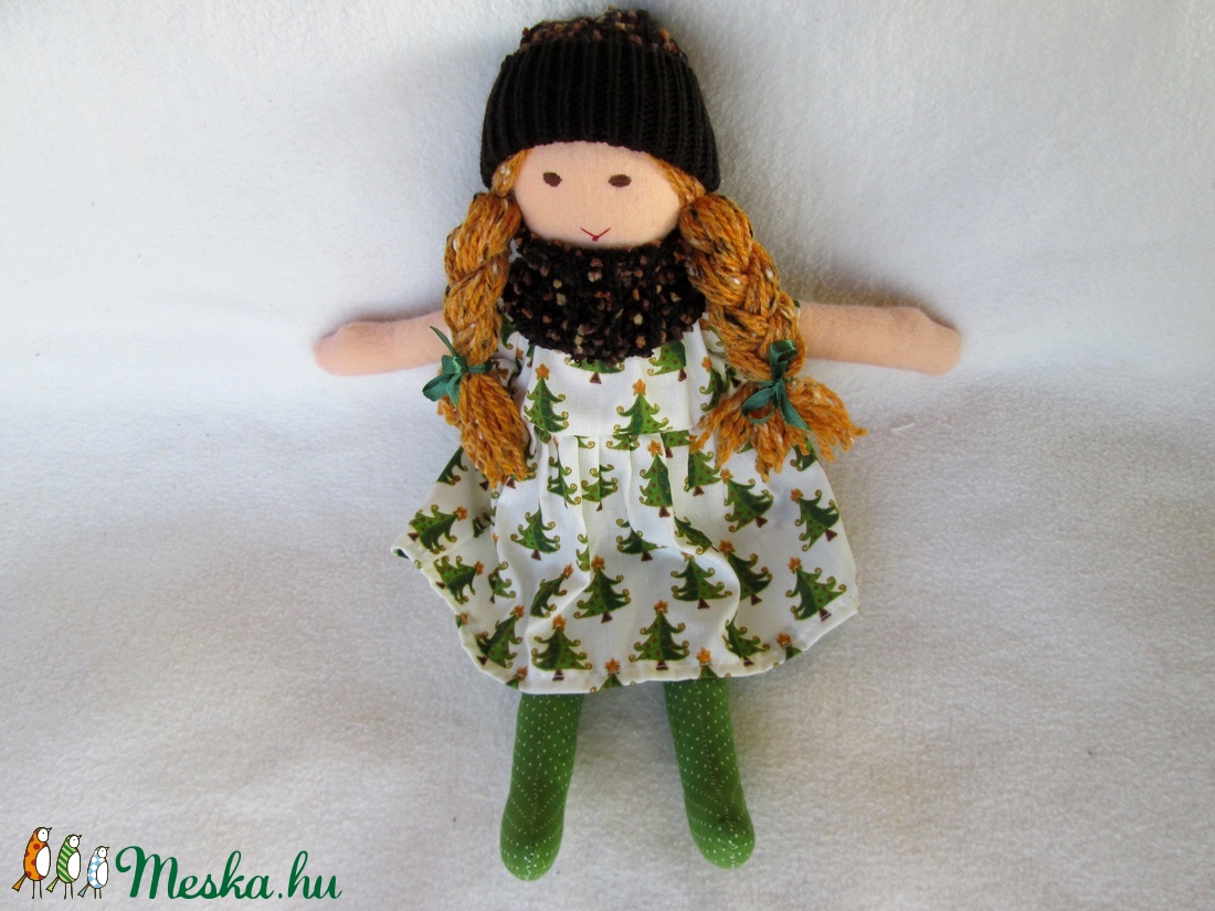 Karácsonyi szőke baba  -  - Meska.hu