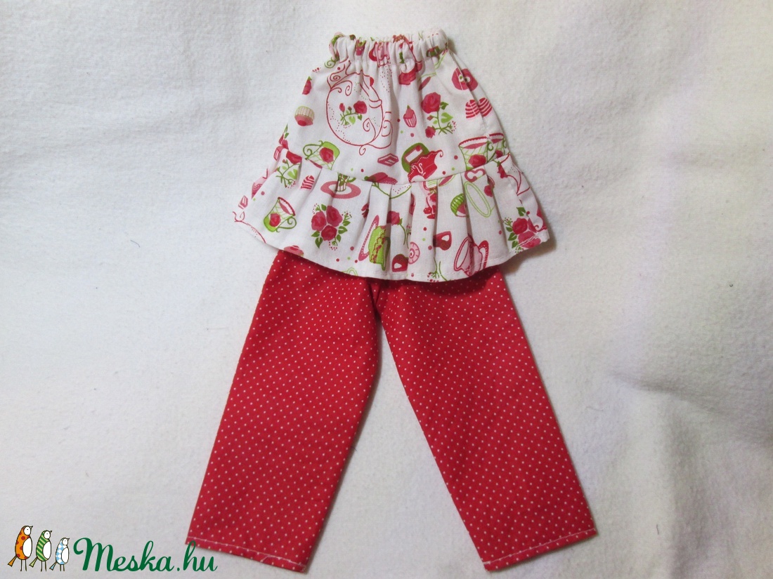 Babaruha -öltöztetős babáimhoz-nadrág és tunika -  - Meska.hu