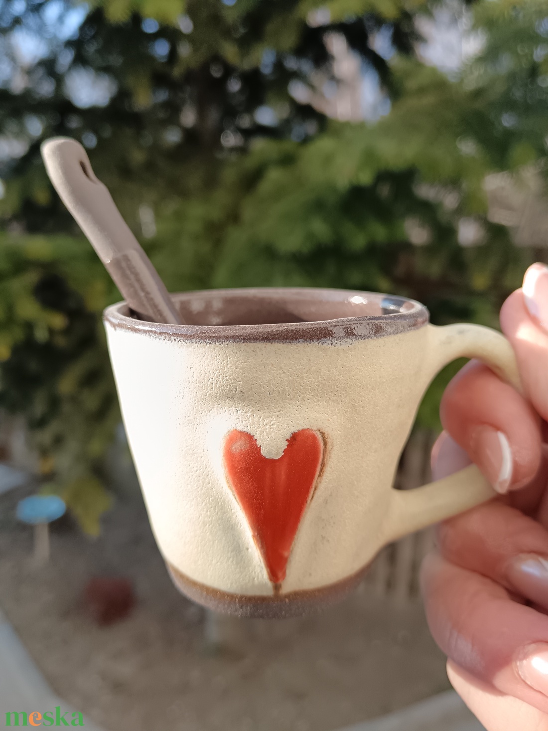 Kerámia kávés szett  - otthon & életmód - konyhafelszerelés, tálalás - konyhai tárolás - tea & kávé tárolás - Meska.hu