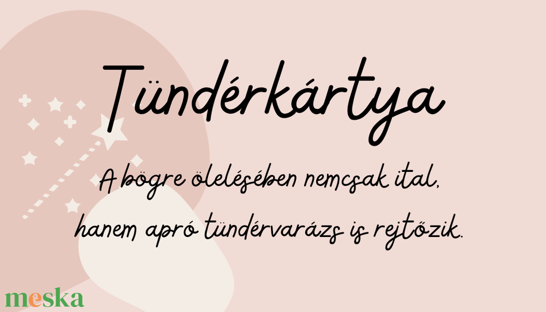 Tündéres kerámia bögre  - otthon & életmód - konyhafelszerelés, tálalás - konyhai tárolás - tea & kávé tárolás - Meska.hu