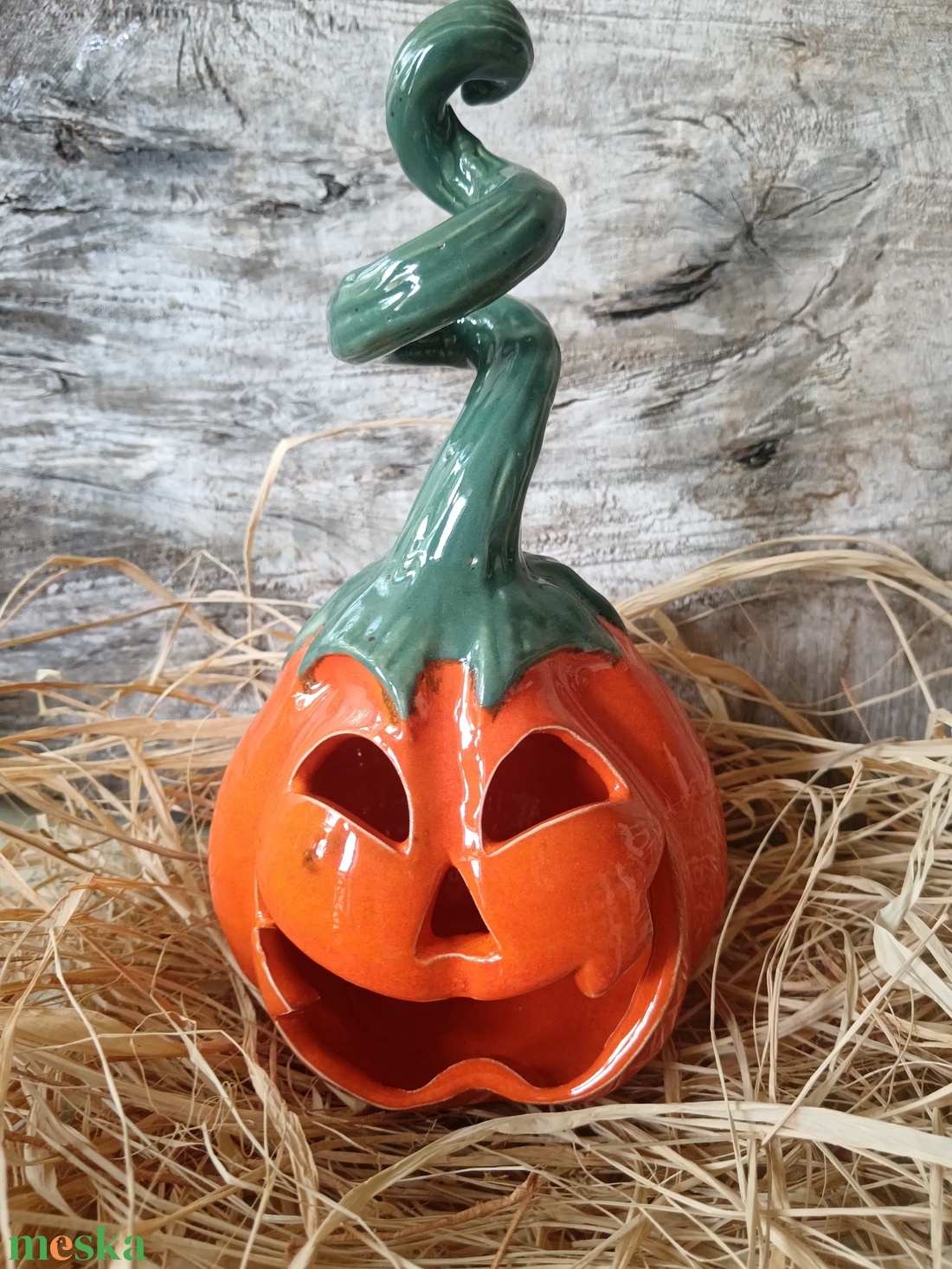 Kerámia tök - otthon & életmód - dekoráció - halloween - halloweeni asztaldísz - Meska.hu Kerámia tök - otthon & életmód - dekoráció - halloween - halloweeni asztaldísz - Meska.hu
