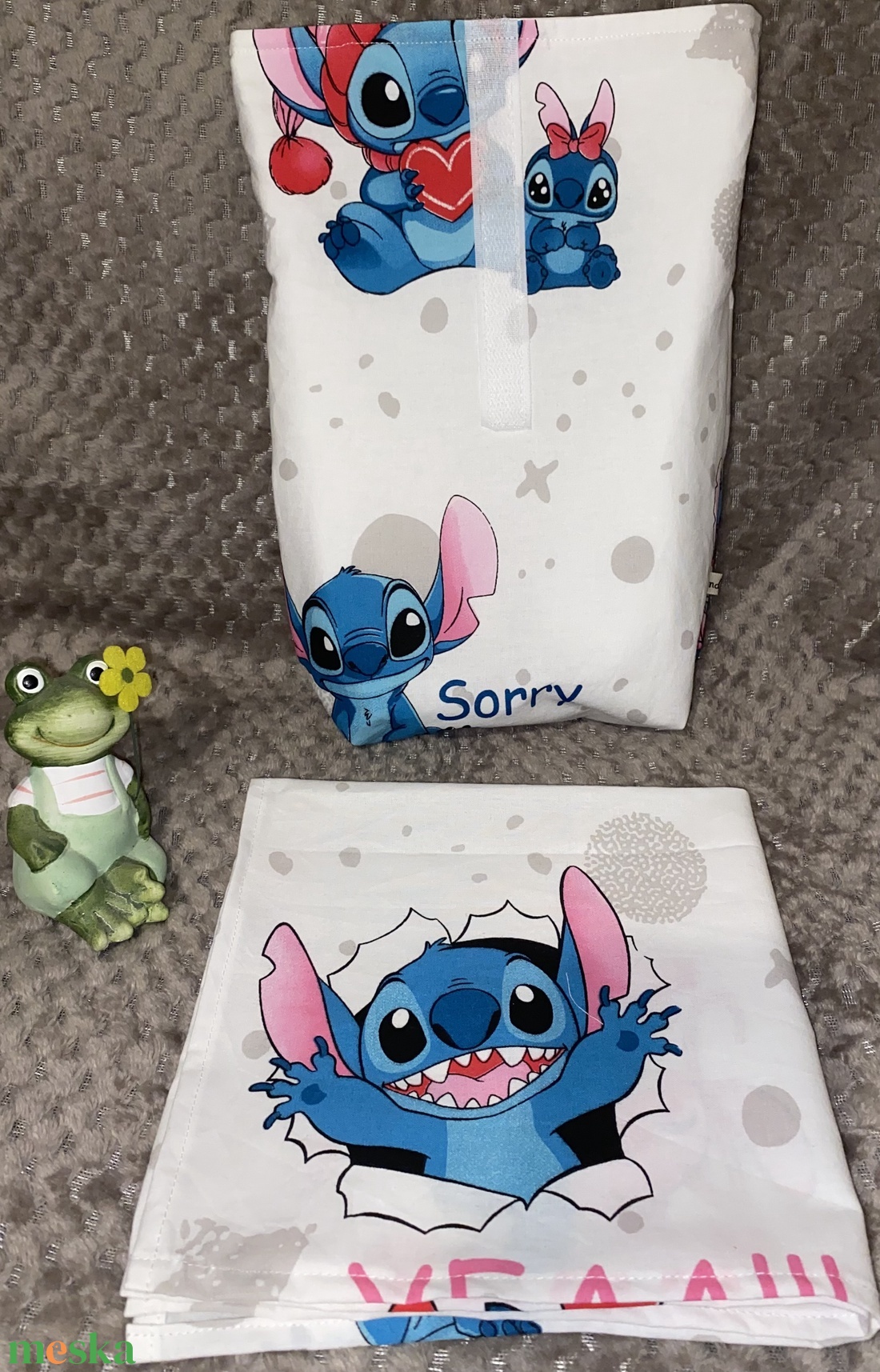 Stitch uzsonnás szett - táska & tok - uzsonna- & ebéd tartó - szendvics csomagoló - Meska.hu Stitch uzsonnás szett - táska & tok - uzsonna- & ebéd tartó - szendvics csomagoló - Meska.hu